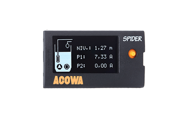 Image of OLED Display for SPIDER design by ACOWA INSTRUMENTS